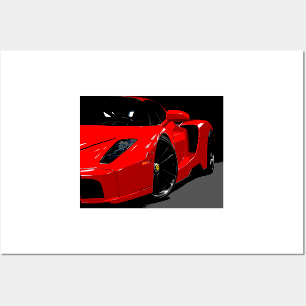 Ultimate Tribute - Enzo Inspired Merchandise Wall Art by ShiftShirts